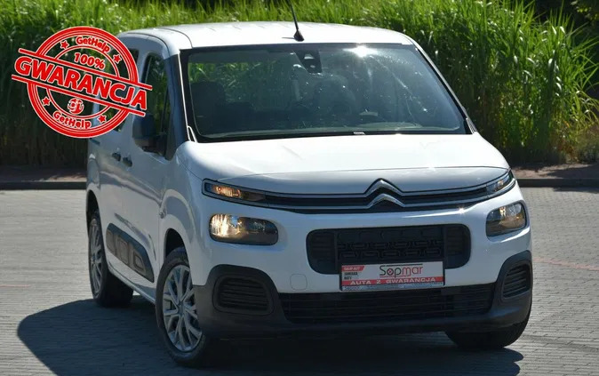 samochody osobowe Citroen Berlingo cena 65900 przebieg: 106000, rok produkcji 2019 z Kruszwica